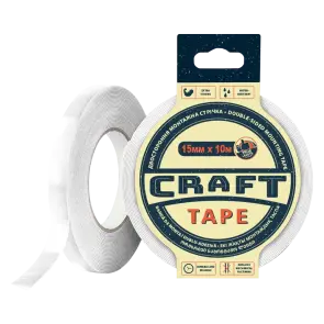 Універсальна двохстороння стрічка CRAFT TAPE 50мм х 5м (картон) №1