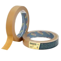 Малярная лента для автомалярных работ CRAFT TAPE 110°C, 25 мм × 50 м, коричневая