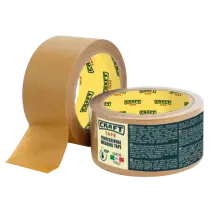 Малярная лента для автомалярных работ CRAFT TAPE 110°C, 50 мм × 50 м, коричневая