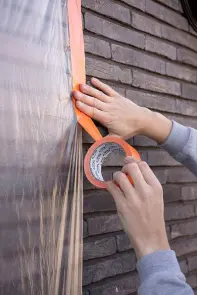 Лента HPX Duct Tape PRO 38 мм × 25 м, оранжевая №2