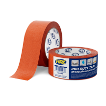 Лента HPX Duct Tape PRO 48 мм × 25 м, оранжевая