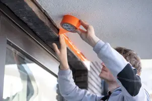 Лента HPX Duct Tape PRO 48 мм × 25 м, оранжевая №3