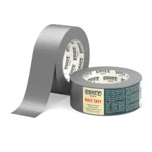 Односторонняя армированная лента CRAFT TAPE 48 мм × 45 м, серебристая