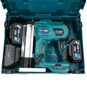 Аккумуляторный гвоздезабиватель/степлер PROFI-TEC PPT20BL POWERLine (2×PT2040MP (4.0 Ач), зарядное устройство) №12