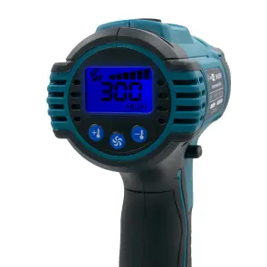 Акумуляторний фен PROFI-TEC DHG550PT_1 POWERLine (LCD-дисплей, без акумулятора та зарядного пристрою) №7