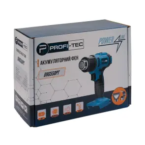 Акумуляторний фен PROFI-TEC DHG550PT_1 POWERLine (LCD-дисплей, без акумулятора та зарядного пристрою) №10