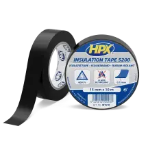 Изолента HPX 5200 15мм x 10м синяя
