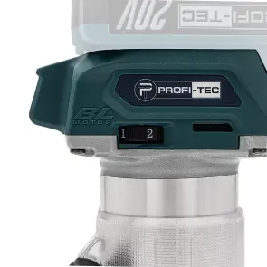 Аккумуляторный фрезер PROFI-TEC PRD2068BL POWERLine (без аккумулятора и зарядного устройства) №8