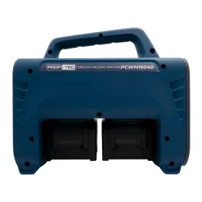 Акумуляторний зварювальний апарат PROFI-TEC PCWM16040 X-MAX Power (2×PT4080XM (8.0 Aг), зарядний пристрій) №6