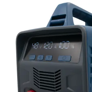 Акумуляторний зварювальний апарат PROFI-TEC PCWM16040 X-MAX Power (2×PT4080XM (8.0 Aг), зарядний пристрій) №8