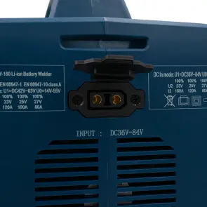 Акумуляторний зварювальний апарат PROFI-TEC PCWM16040 X-MAX Power (2×PT4080XM (8.0 Aг), зарядний пристрій) №9