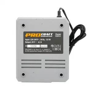 Зарядний пристрій Procraft industrial C20/6.5 №5