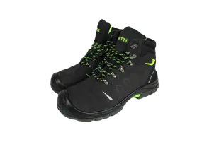 Черевики робочі р.40 з комп.носком на шнурках, матеріал нубук, Active №1