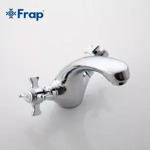 Змішувач для умивальника Frap F1024, хром №4