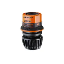 Коннектор 1/2"- 5/8" аквастоп для поливочного шланга Ergogrip