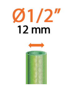 Конектор 1/2"- 5/8" аквастоп для поливального шлангу Ergogrip бл. №2