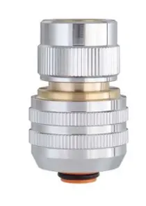 Конектор 3/4" для поливального шлангу AquaStop, метал №1