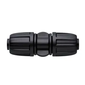 Ниппель 16мм для капельной трубки 1/2" с зажимом (набор 5шт.) №1