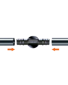 Ніпель 16мм для крапельної трубки 1/2" 4 шт. №3