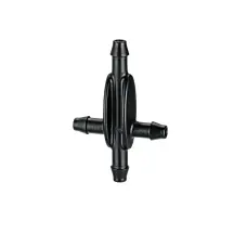 Крестовина 6мм для капельной трубки 1/4" 10шт.