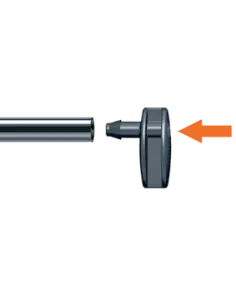 Заглушка 6мм для крапельної трубки 1/4" (10шт) №3