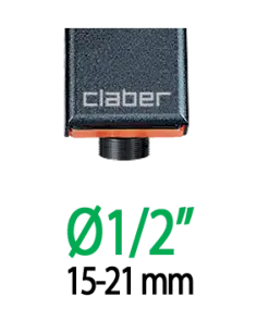 Штуцер 1/2"-3/4"В*16/6мм для крапельної трубки 1/4"-1/2" №2