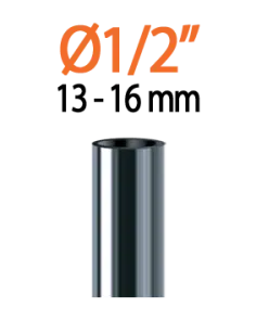 Штуцер 1/2"-3/4"В*16/6мм для крапельної трубки 1/4"-1/2" №4
