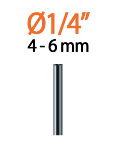 Штуцер 1/2"-3/4"В*16/6мм для крапельної трубки 1/4"-1/2" №5
