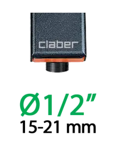Штуцер 1/2"-3/4"В*16мм для крапельної трубки 1/2" №2