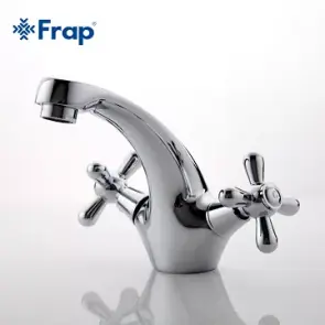 Змішувач для умивальника Frap F1025, хром №3