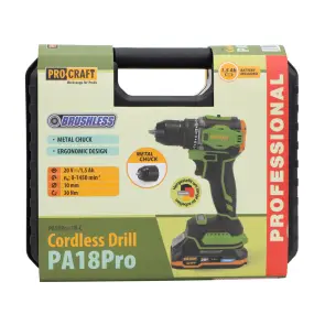 Шуруповерт Procraft PA18Pro (с 1 АКБ 1.5Ач) №9