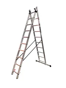 Драбина 3-секц. розкл. 3*10сх. 2,72-6,5м №2