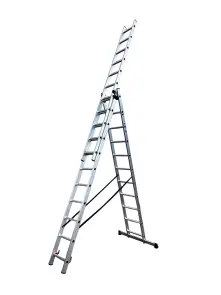 Драбина 3-секц. розкл. 3*11сх. 2,99-7,31м №1