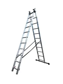 Драбина 3-секц. розкл. 3*11сх. 2,99-7,31м №2