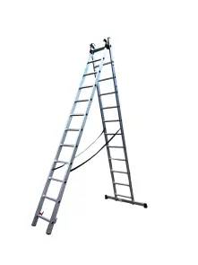 Драбина 3-секц. розкл. 3*12сх. 3,26-8,12м №2
