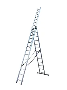 Драбина 3-секц. розкл. 3*13сх. 3,53-8,93м №1