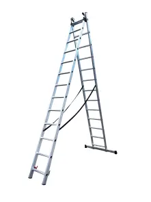 Драбина 3-секц. розкл. 3*13сх. 3,53-8,93м №2