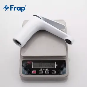 Смеситель для умывальника Frap F1045, белый/хром №6