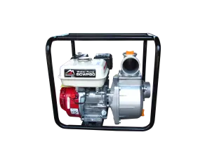 Мотопомпа рукав 75мм, 55м3/год, підйом 30м, чиста вода, SCWP80H, з двиг. HONDA GX160 №2