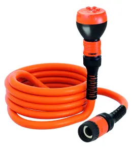 Шланг поливальний пружинний 1/2" TWIDDY 15м, з конекторами і розпилювачем №2