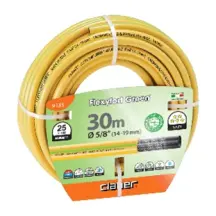 Шланг поливочный 5/8" 30м Flexyfort Green, желтый с зеленой полосой.