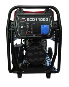 Генераторна установка SCD11000 дизель 1ф 9кВт ел.старт, 18л, колеса №5