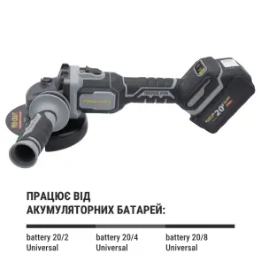 Акумуляторна болгарка Procraft industrial AG125B (без акб та зп) №3