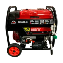 Генераторна установка SC3500-III (бензин/газ) 1ф 2,8кВт/2,3кВт, ручн.старт/електростарт, бак-15л