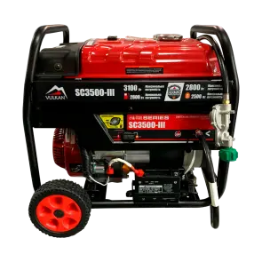 Генераторна установка SC3500-III (бензин/газ) 1ф 2,8кВт/2,3кВт, ручн.старт/електростарт, бак-15л №1