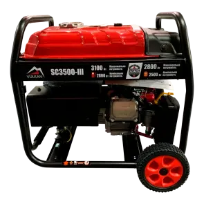 Генераторна установка SC3500-III (бензин/газ) 1ф 2,8кВт/2,3кВт, ручн.старт/електростарт, бак-15л №2
