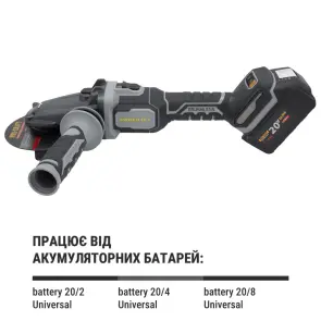Акумуляторна болгарка Procraft industrial AG125С (без акб та зп) №3