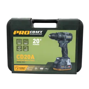 Шуруповерт Procraft industrial CD20A (з 1 акб та зп) №13