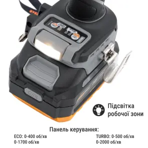 Шуруповерт Procraft industrial CD20B (з 1 акб та зп) №4