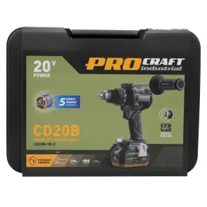 Шуруповерт Procraft industrial CD20B (з 1 акб та зп) №22